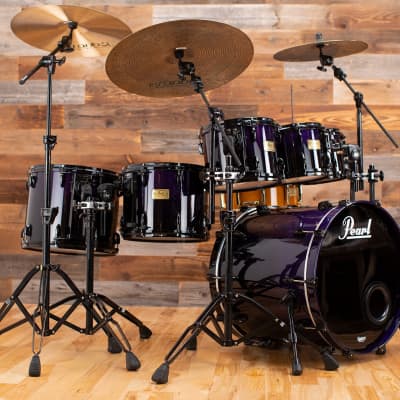 PEARL MASTERS MMX 6 PIECE DRUM KIT, MIDNIGHT FADE LACQUER