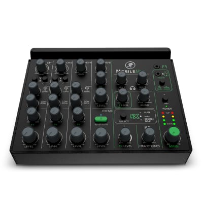 AW PMR-806D-USB 8 Channel Powered Mixer Black | Reverb