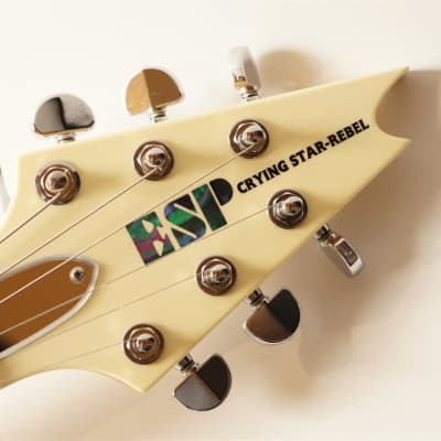 ESP CRYING STAR REBEL 認証書 S0903307 サインあり ESP CRYING STAR 税込販売価格 ￥248,000- 中古 Syuのこだわりを