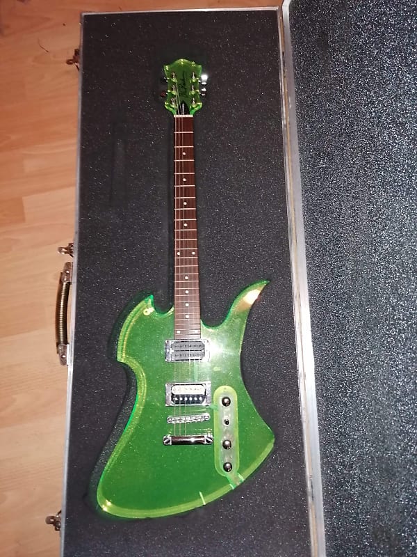 Bc Rich Mockingbird Acrylic Green Reverb