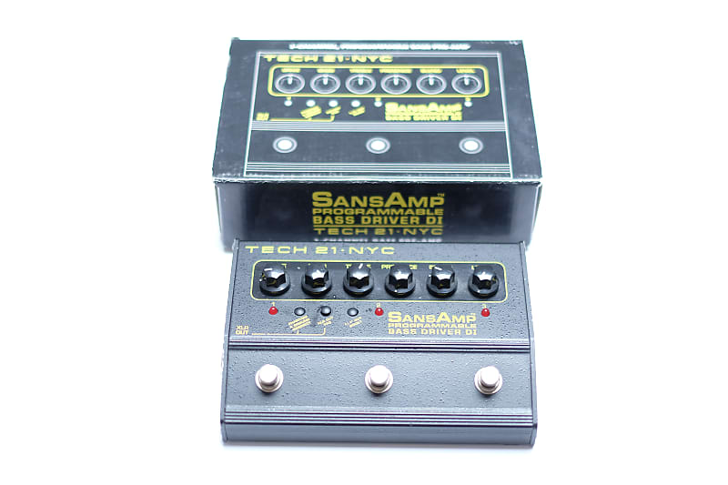 Tech 21 Sansamp Programmable Bass Driver