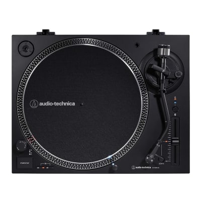 Audio Technica AT-LP120XBT-USB Bluetooth Turntable - Wireless Direct-Drive, USB Connectivity with Built-in Phono Preamp Bundle with Active Studio Monitor, and Vinyl Record Care System image 5