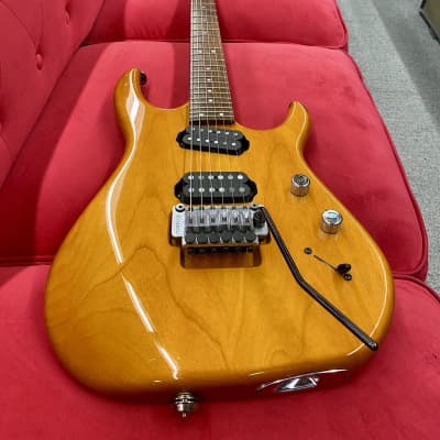 Hamer USA Diablo Electric Guitar 1990's - Transparent Amber image 7