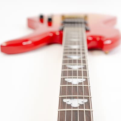 Burny MG Series Electric Guitar Mockingbird Shape Cherry