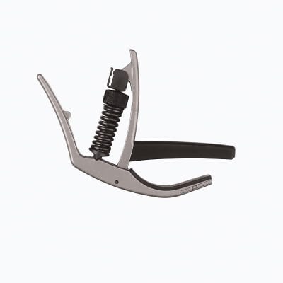 Planet Waves Capo NS Artist Series Tri-Capo Action Ned Steinberger Design Silver image 2