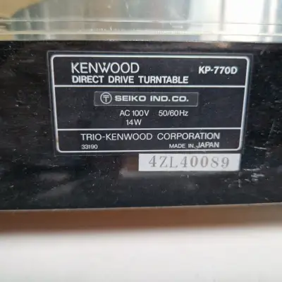 Kenwood Kp770d  1984 Black image 11