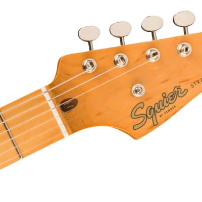 Squier Classic Vibe '50S Stratocaster Maple Fingerboard Electric Guitar Fiesta Red image 11