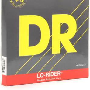 DR Strings MH5-45 Lo-Rider Stainless Steel Bass Guitar Strings - .045-.125 Medium image 4