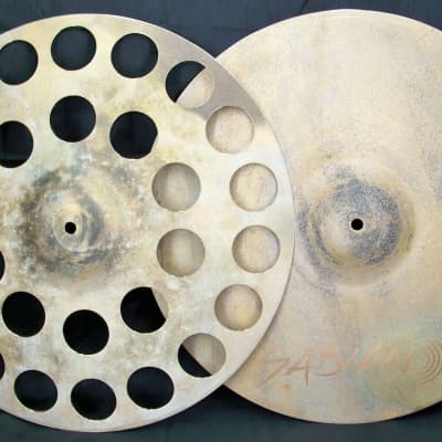 Sabian AA 18” Sick Hi Hat Cymbals/Brand New-Warranty/Top-1132 gr+Bottom-1689 gr image 1