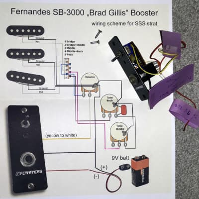 Fernandes SB-3000 Brad Gillis Booster preamp (1984) | Reverb