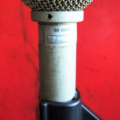 Vintage 1977 Electro-Voice DS35 Cardioid Dynamic Microphone Low Z w accessories RE16 image 10