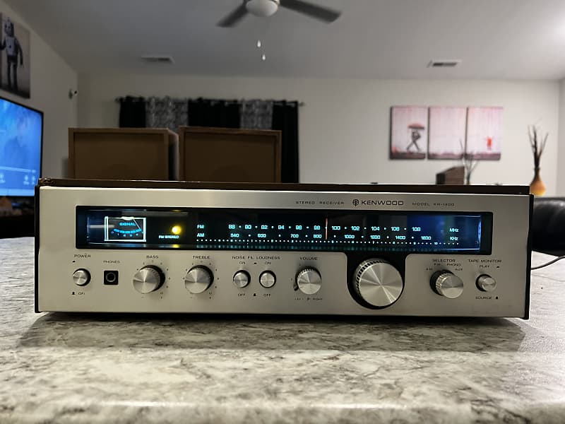 Kenwood KR1400 Nice Vintage 1975 Stereo Receiver Reverb