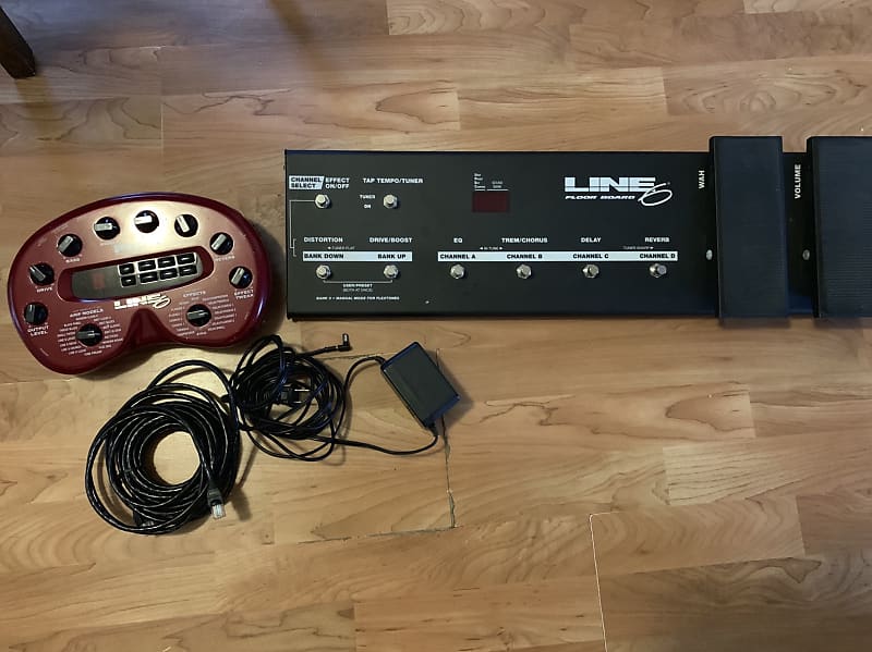 Line 6 POD 2.0 with Floor Board Reverb