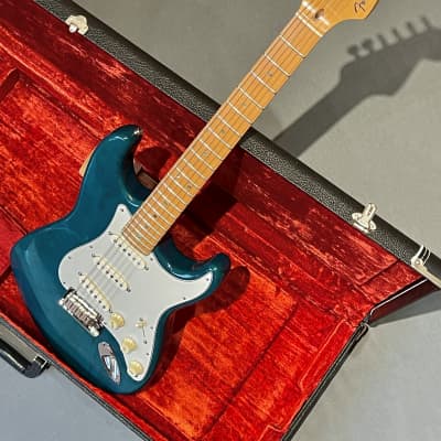 Fender Stratocaster American Deluxe 1998 - Teal image 2
