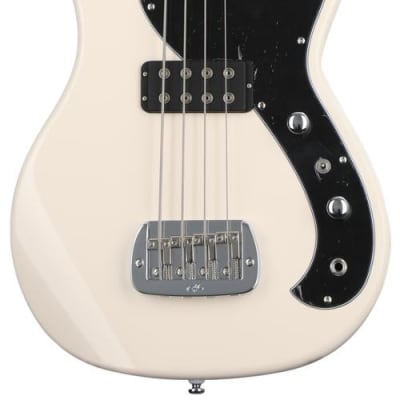 G&L Tribute Series Fallout Bass 2020s - Olympic White image 2
