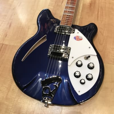 Rickenbacker 360 6-String Electric Guitar Midnight Blue | Reverb