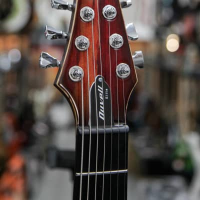 Mayones Duvell 7 Elite 2019 Spalted Maple Amber image 5
