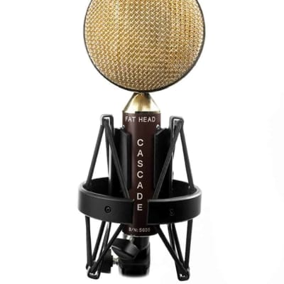Cascade Fat Head Microphone Stereo Pair Blumlein Package Brown / Gold image 2