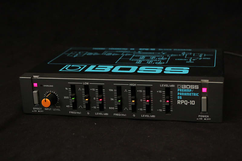 Boss RPQ-10 Micro Rack Series Preamp / Parametric EQ | Reverb France