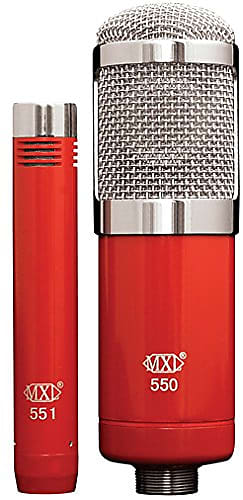 MXL 550/551 Microphone Ensemble Kit (Red) image 1