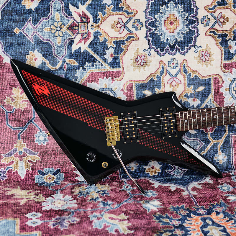 1984 Aria Pro II ZZ Deluxe Black Reverb