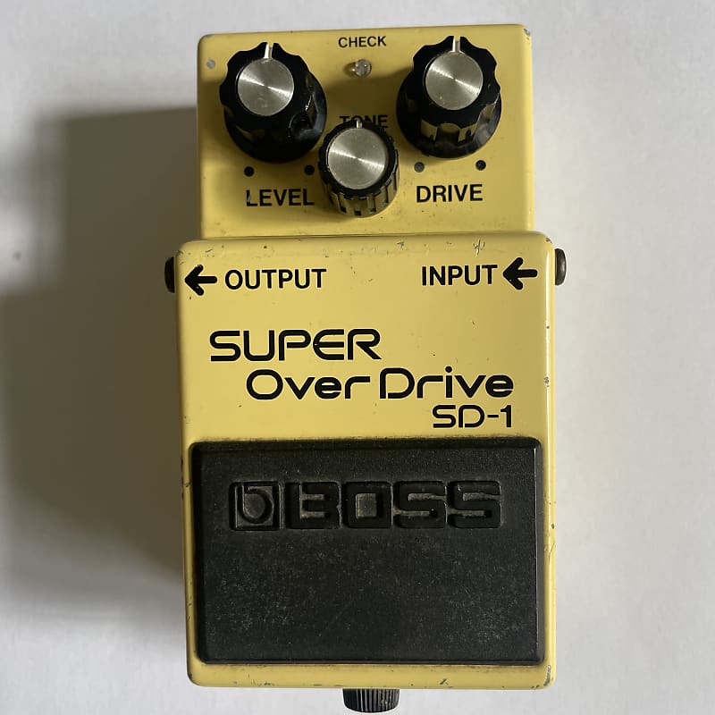 Boss SD-1 Super Overdrive with Keeley Ge MOD