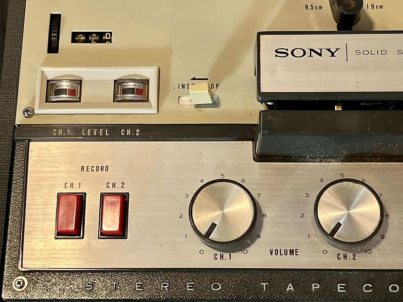 SONY REEL TO REEL TAPE RECORDER MODEL TC-357-4