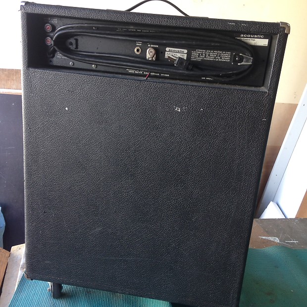 Acoustic Model 118 70's-80's vintage Bass Amp combo | Reverb
