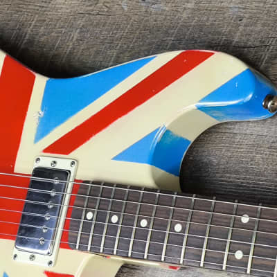 MyDream Partcaster Custom Built - Atomic Union Jack CBS image 8