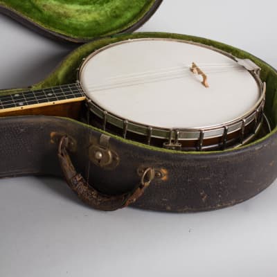 Gibson  TB-4 Tenor Banjo (1924), ser. #11078A-50, black hard shell case. image 14