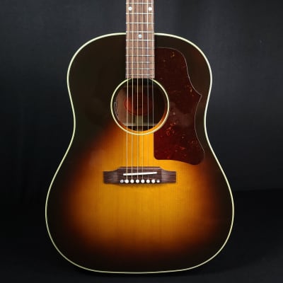 Gibson J45 50's Original Sunburst Acoustic Guitar with Pickup, Hardshell Case image 4