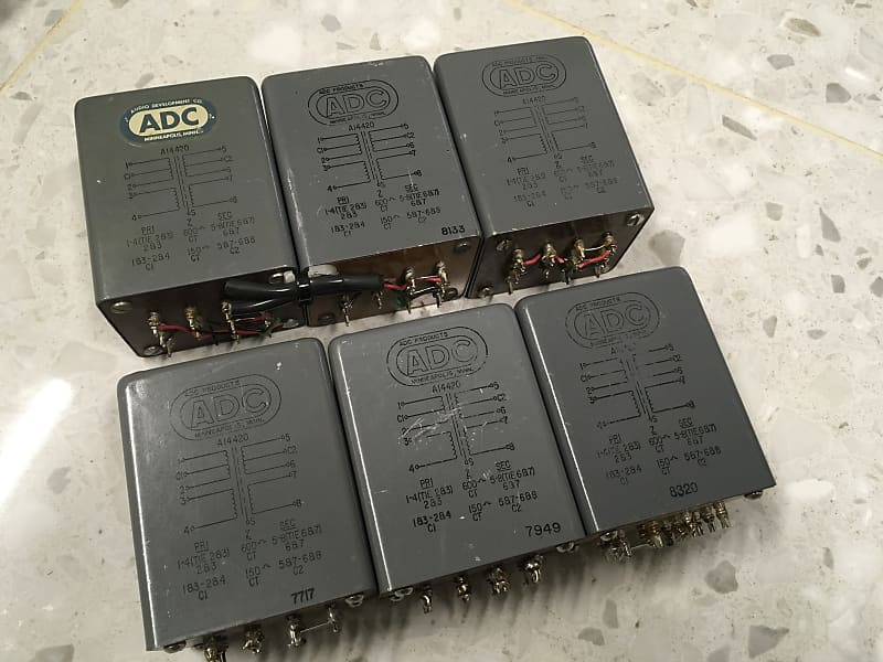 1 x 1970’s ADC A14420 Line Matching Transformer Reverb UK