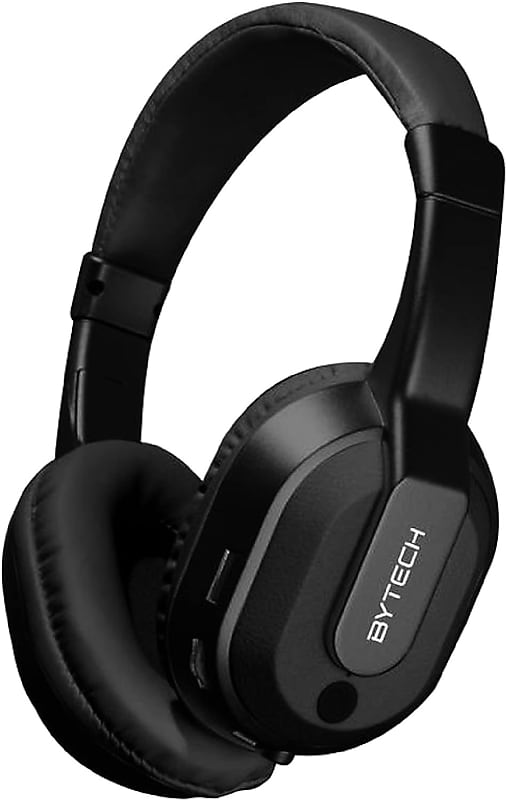 BYTECH Black Headphones | Reverb