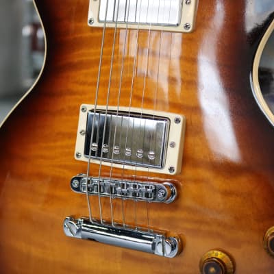 2010 Gibson Les Paul Standard Plus Desert Burst Electric Guitar w/OHSC image 8