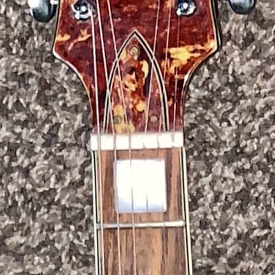 Vintage Toledo  Es 335 style semi hollow body electric guitar guitar made in japan 1970s Sunburst image 2