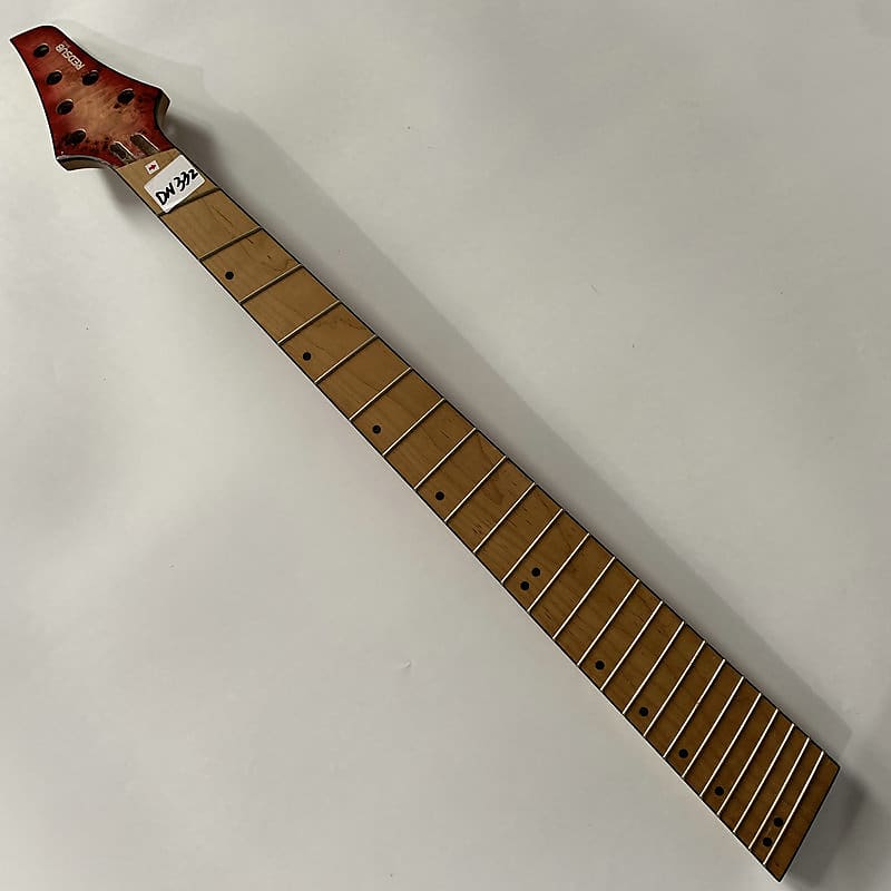 Fanned fret guitar deals neck