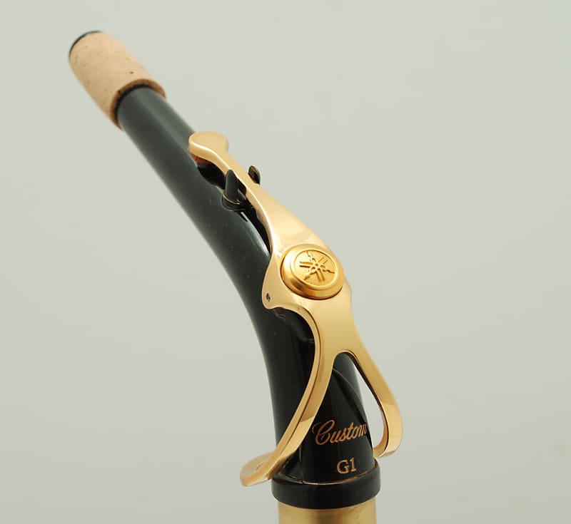 Yamaha's Professional Black Custom G1 Alto Saxophone Neck | Reverb