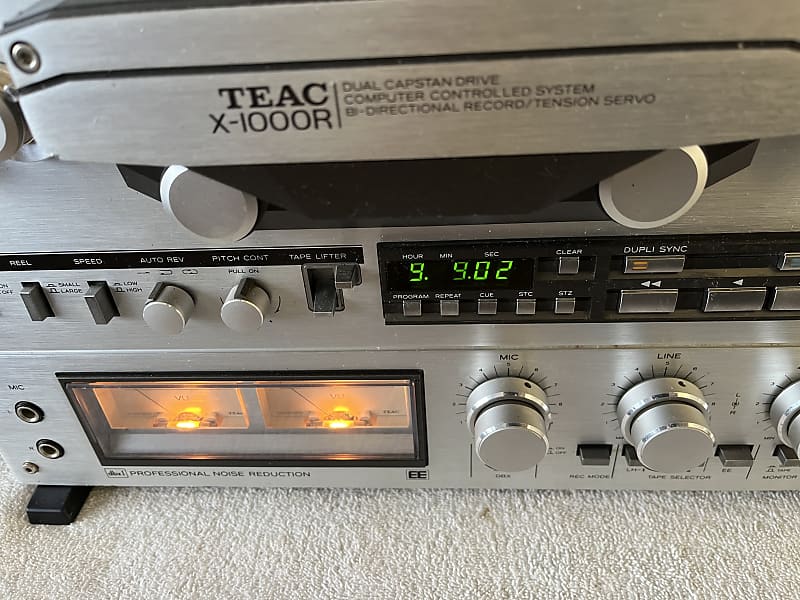 Vintage Teac X-1000R // Reel to Reel // Professionally Serviced / Cabinet  Refinished