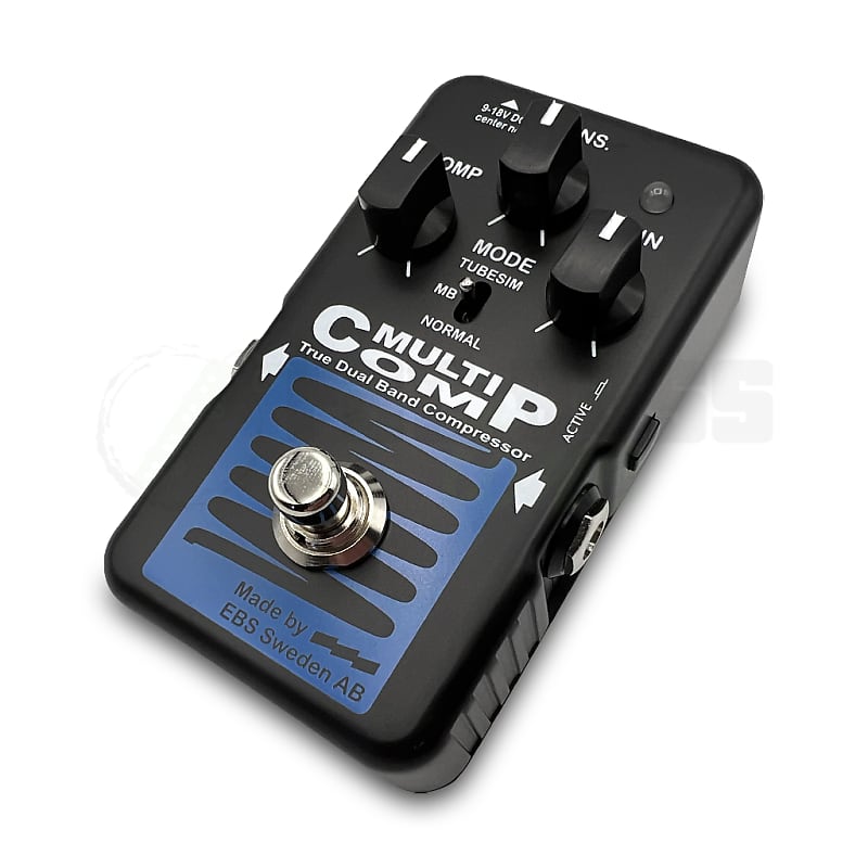 EBS MultiComp Guitar Edition True Dual Band Compressor Pedal