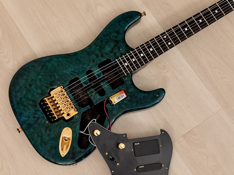 Valley Arts m series ネック 1990s Valley Arts USA M Series Custom Pro S-Style Super