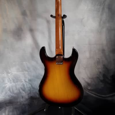 Sakai Mokko Vintage MIJ "Mosrite" Style Solid Body Electric Guitar 1968 Tobacco Burst image 11