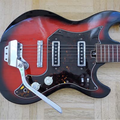 TEISCO R-2 1960-70年代初期 1960's Teisco V-2 Electric Guitar | mikes-music
