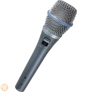Shure Beta 87A Handheld Supercardioid Condenser Microphone