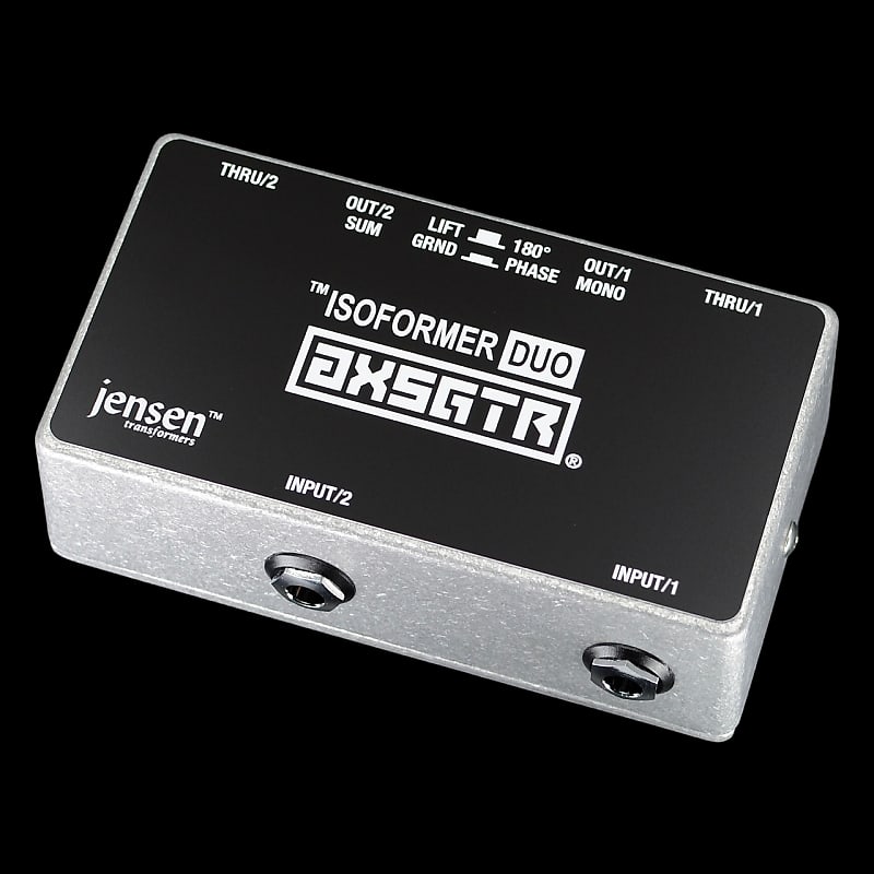 Axess Jensen Transformer DSP Amp Sim Pedal Isolator Ground Reverb