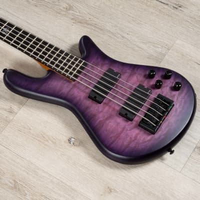 Spector NS Pulse II 5 5-String Bass, Macassar Ebony Fretboard, Ultra Violet image 1