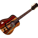 Luna Safari Vista Stallion Acoustic/Electric Guitar w/Gig Bag