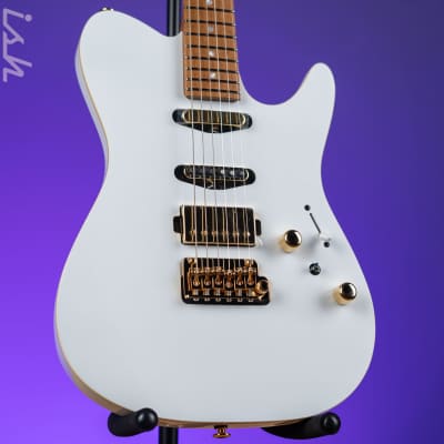 Ibanez LB1 Lari Basilio Signature Prestige Electric Guitar White for sale