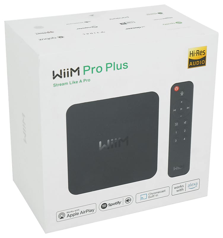 WiiM Pro+ Wireless Multi-Room Music Streamer — HifiHut