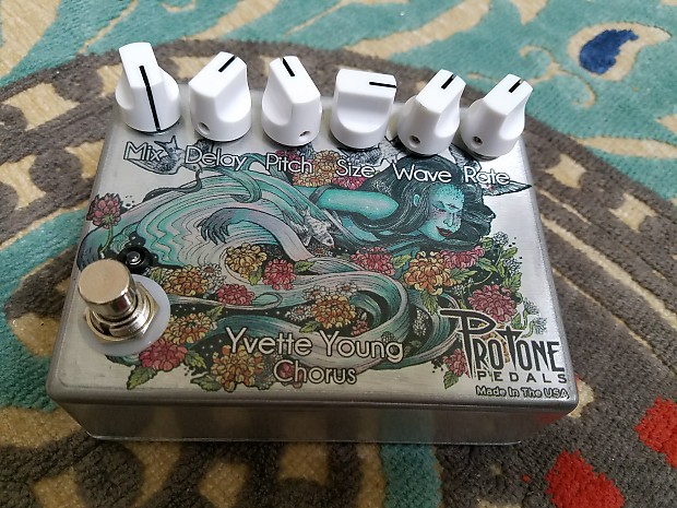 Pro Tone Pedals Yvette Young signature chorus 2018 Blemished NOS Reverb