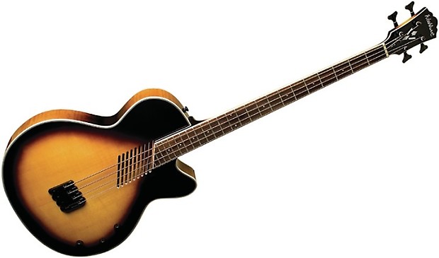 Washburn AB40VSK Vintage Sunburst Acoustic Electric Bass